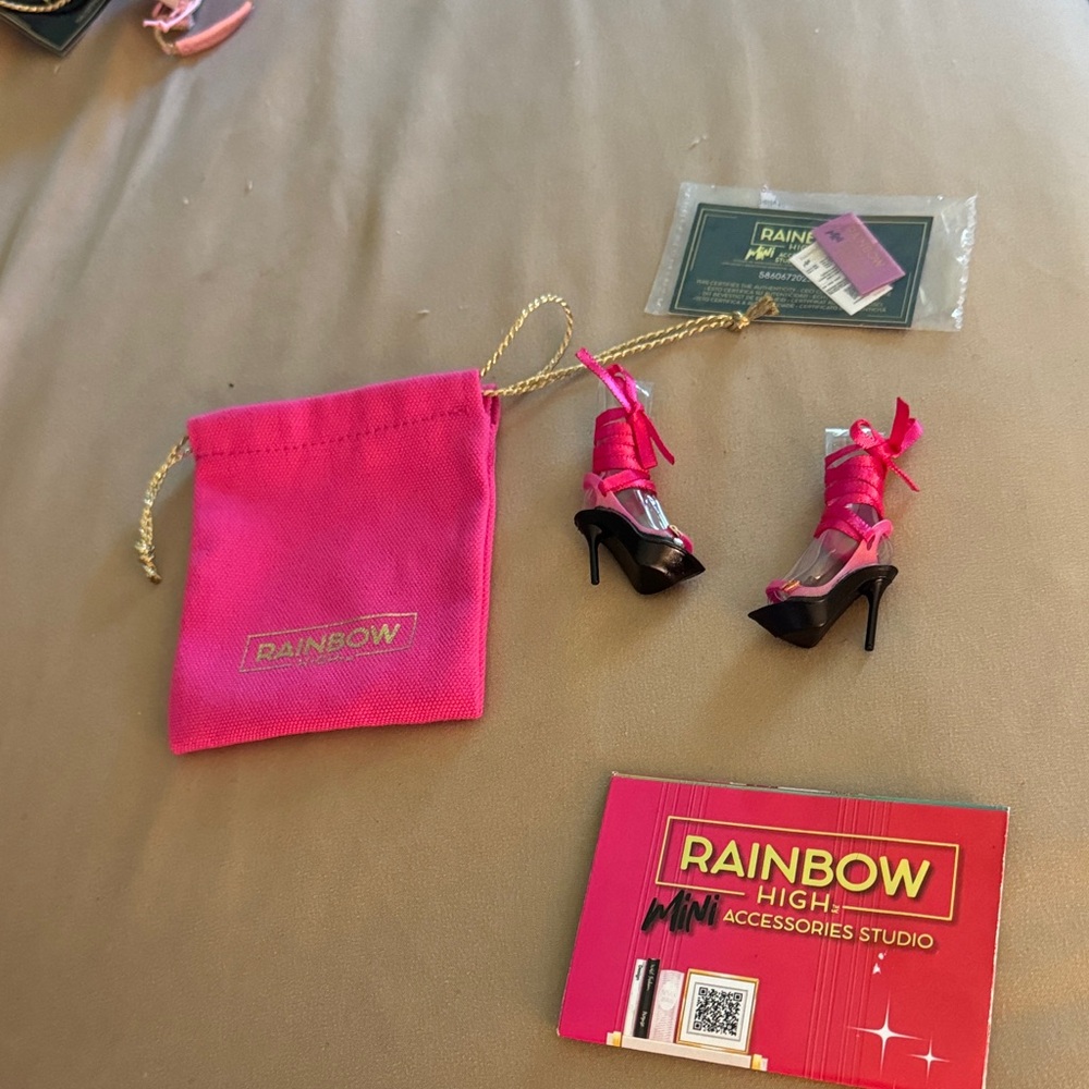 Adidas Pink and Black Doll Heels